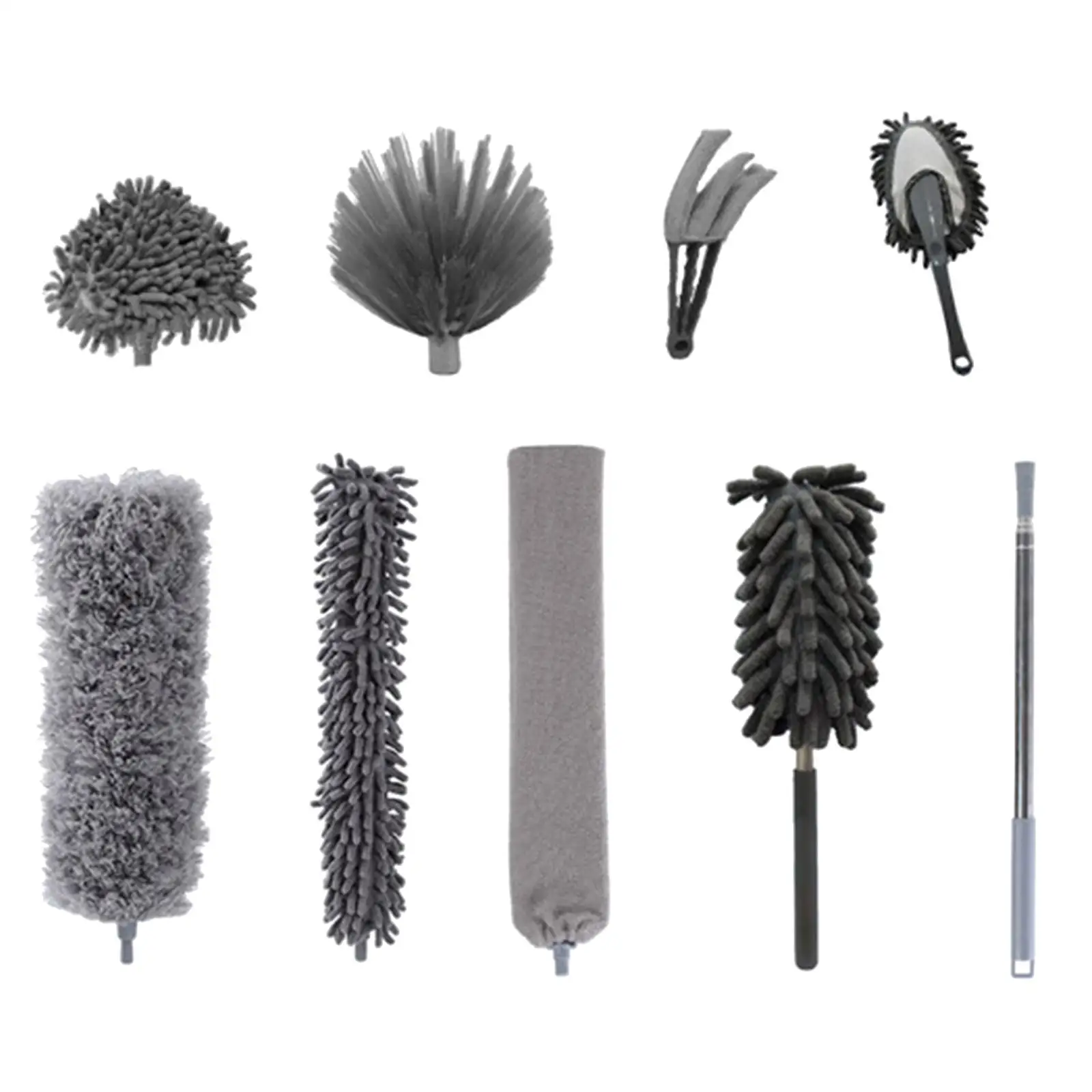 Fiber Cleaning Brush Clearance Detachable Cleaning Tool for Keyboard Office Bedroom