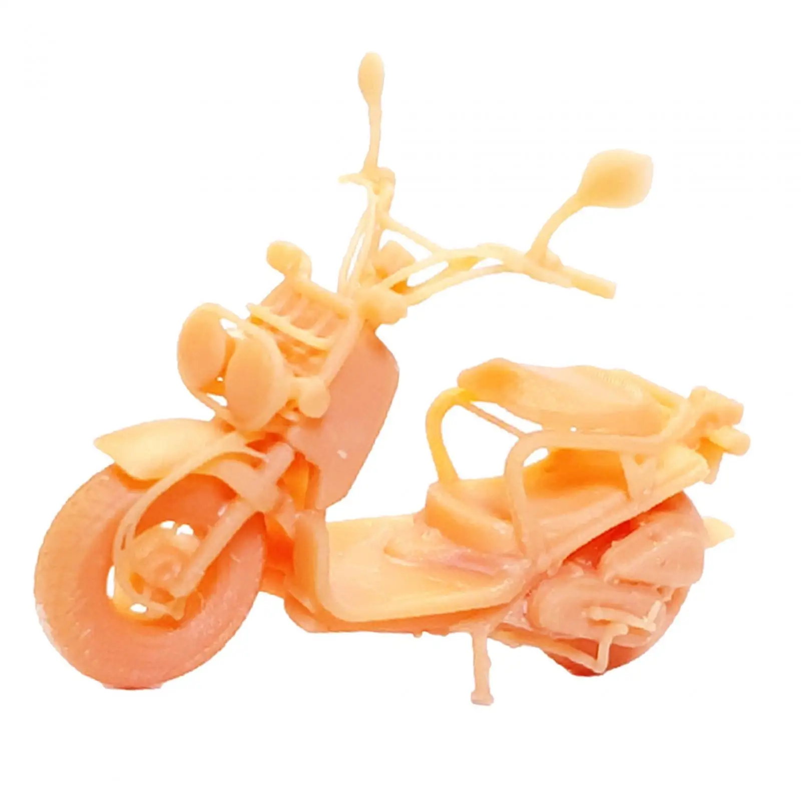 1/64 Miniature Motorcycle Model Collectibles Sand Table Ornament Diorama Motorcycle Toys for Micro Landscapes Decoration Layout