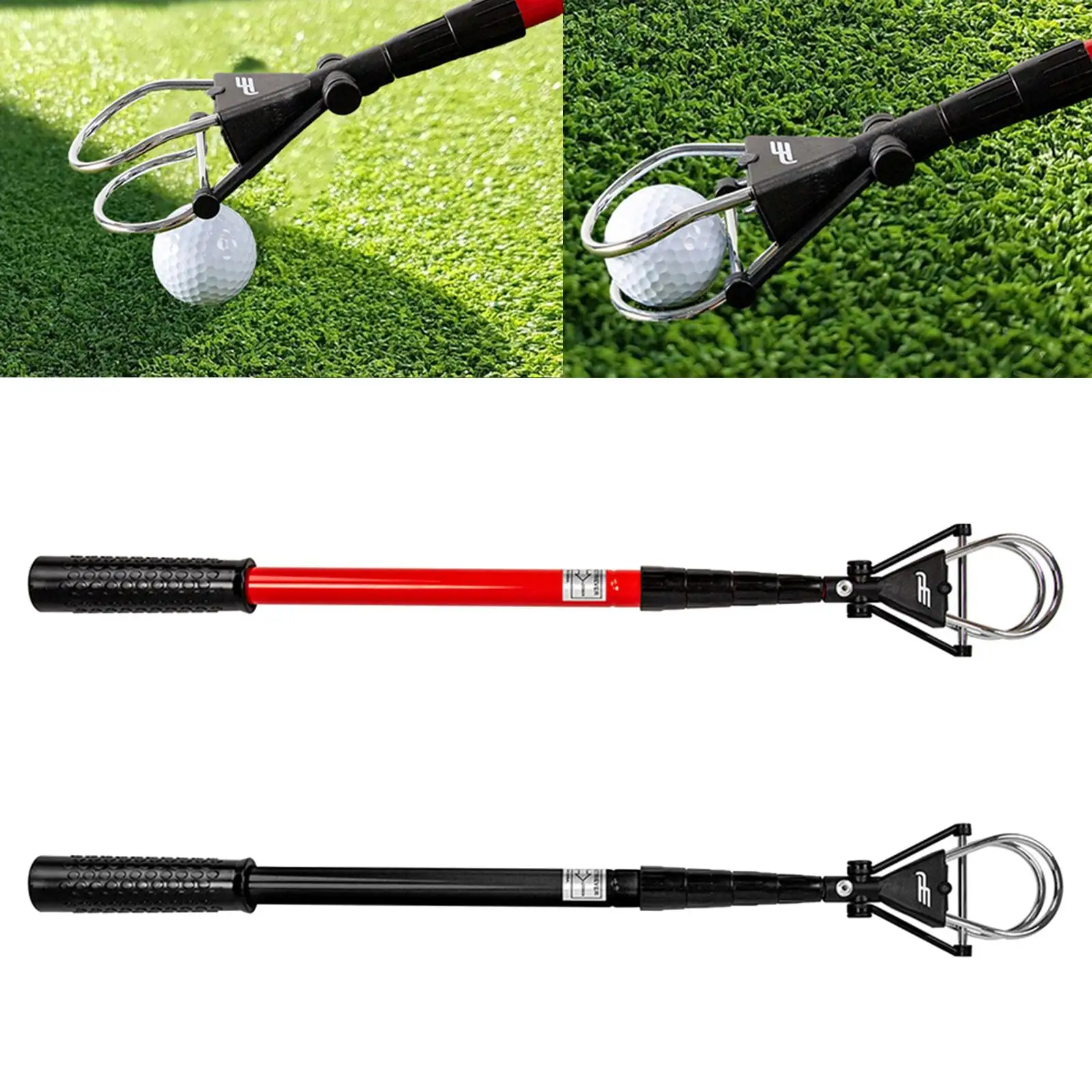 Golf Ball Retriever Portable Extendable Easy Pickup Ball Retriever Tool