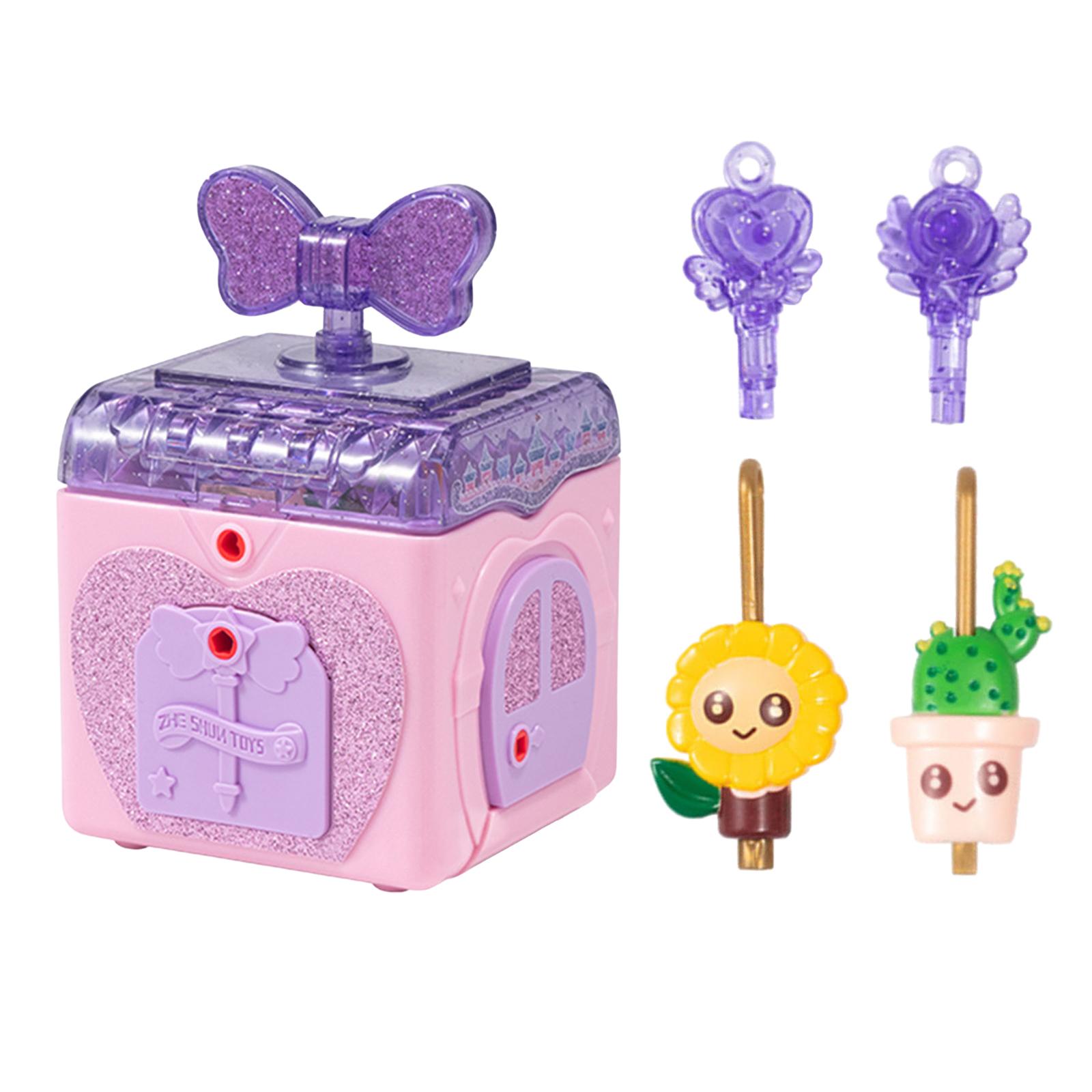 Unlock Jewellery Box Find The Jewels Party House Educational Toy Puzzle Surprise Treasure Chest for Girls Festival Gift