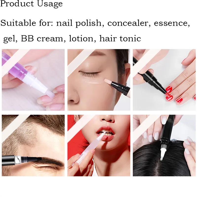 Best of Hot Sell 3ML Empty Nail Oil Pen With Brush Transparent Twist Pens Clear Cuticle Oil Pen Cosmetic Container Pen Lip Gloss Tubes Reviews & Tips - Image 2