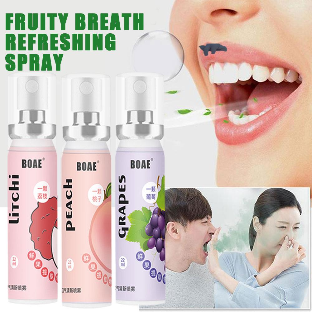 Best of 20ml Oral Fresh Spray Peach Flavor Fragrance Mouth SprayPersistent Fresh Breath Portable Mouth Freshener Spray Oral Care Reviews & Tips - Image 2