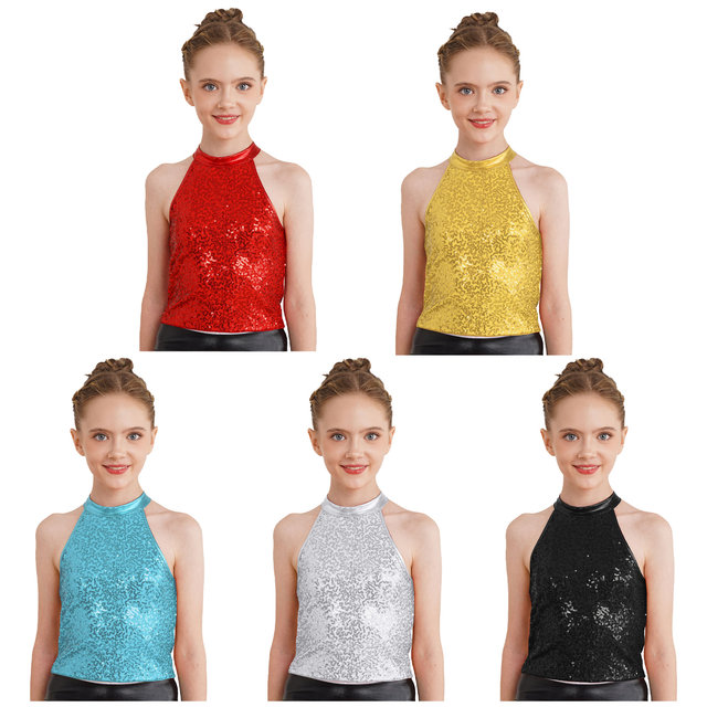 sequence tops for girls