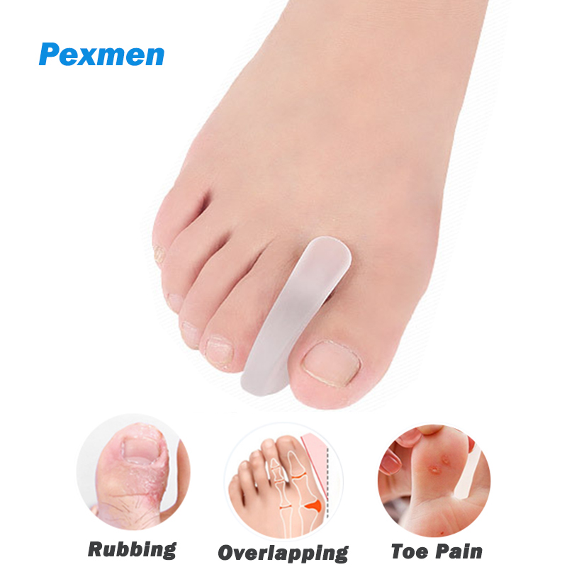 Best of Pexmen 2Pcs Gel Toe Separator Bunion Corrector And Bunion Relief Flared Toe Spacers For Overlapping And Hammertoes Reviews & Tips