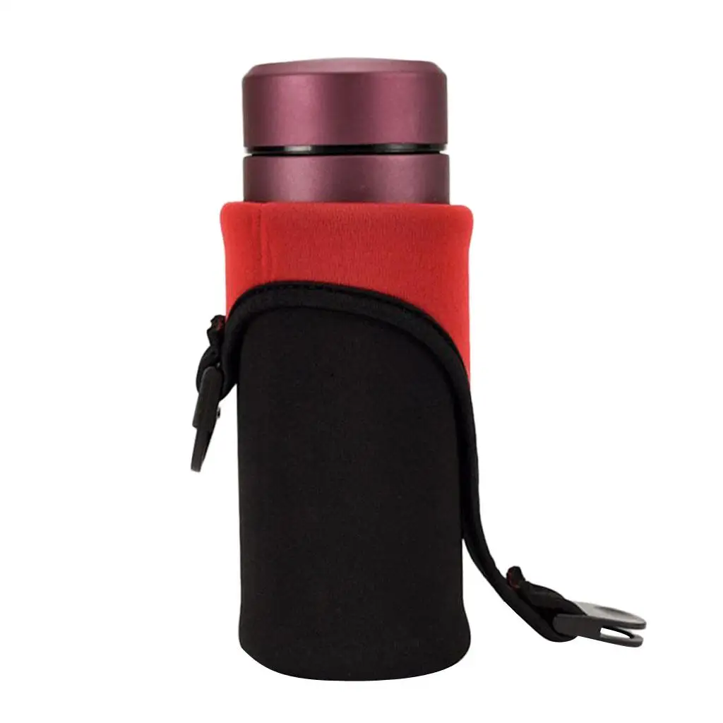 500ml 18  Bottle  Kettle Beverage Holder Sleeve 3mm Neoprene Insulated Cooler Cover Carrier Wrap & Carry Strap