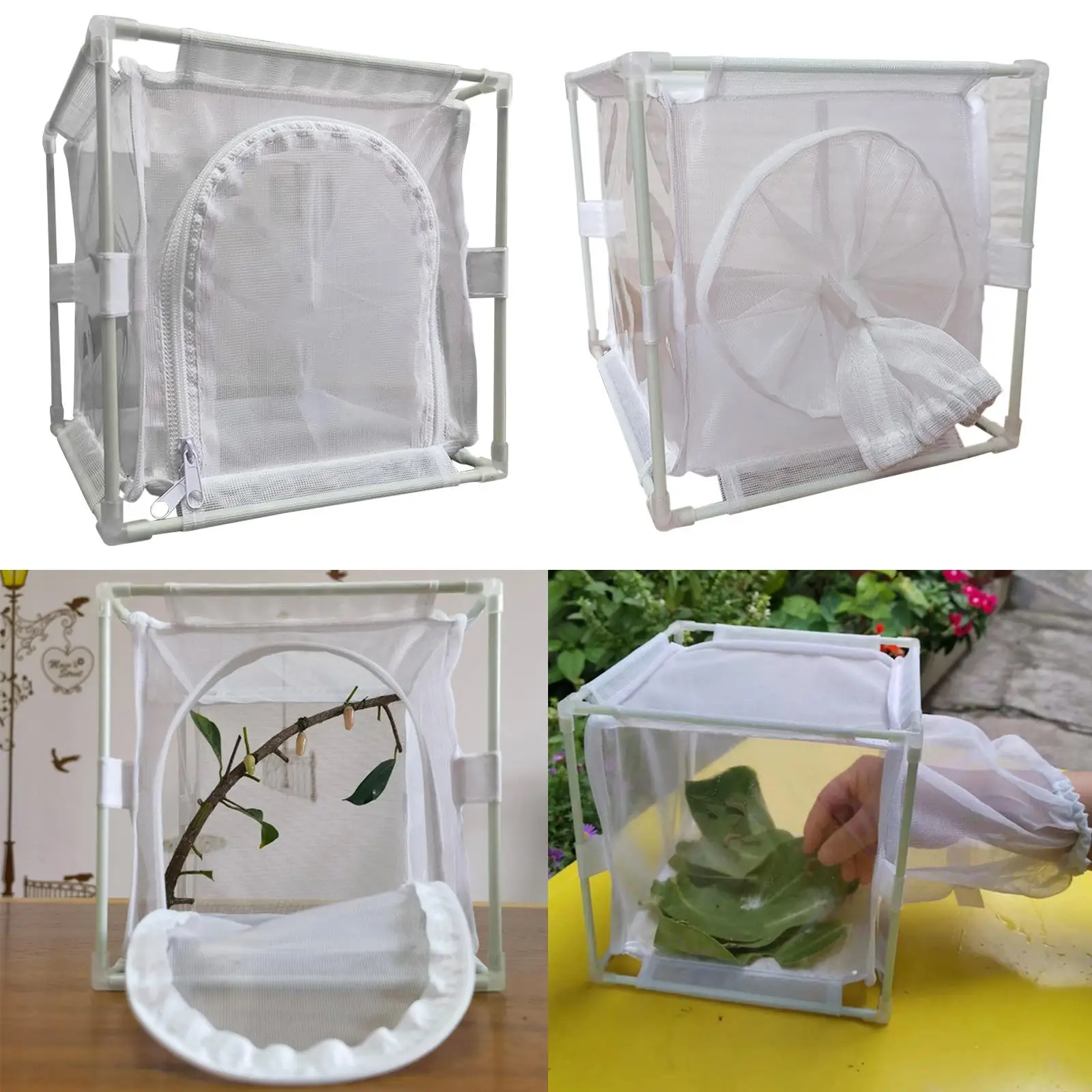 Shade Cages Detachable Reusable Multi Use Ventilation Observation Cage Net Cage for Yard Greenhouse Outdoor