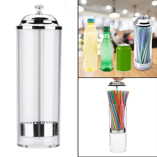 Acrylic - Straw Dispenser 10