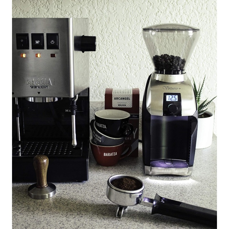 Title 4, Baratza Virtuoso+ Conical Burr Coffee Grinder w...