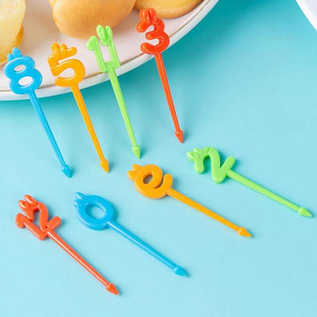 Dropship Mini Forks Animal Food Picks For Kids Cute Fruit Fork Bento Box  Decor Reusable Cartoon Children Snack Cake Dessert Lunch Pick to Sell  Online at a Lower Price