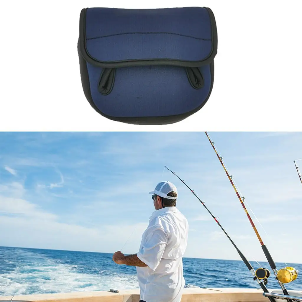 Portable Fly Fishing Reel Storage Bag, Neoprene Storage Case, Convenient Pouch