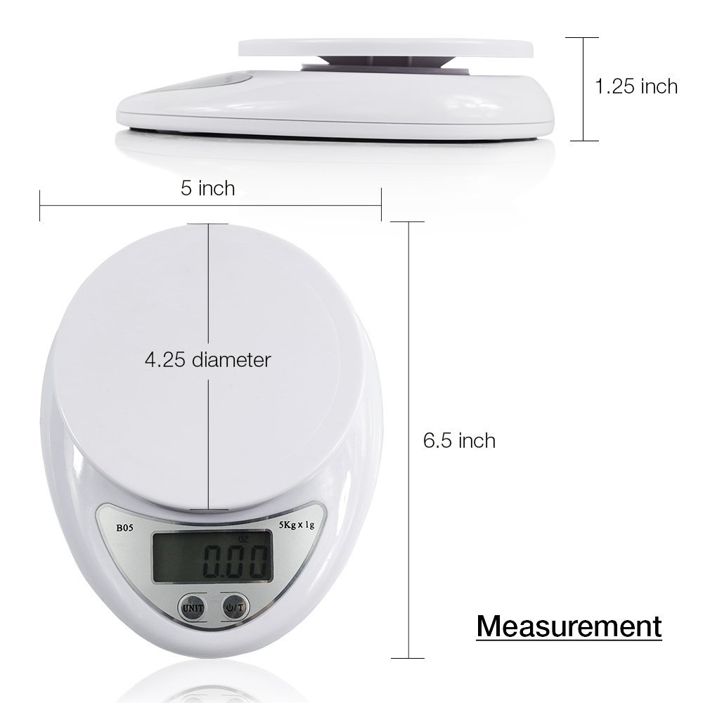 Title 6, 2023NEW 5kg/1g portable digital scale LED elect...