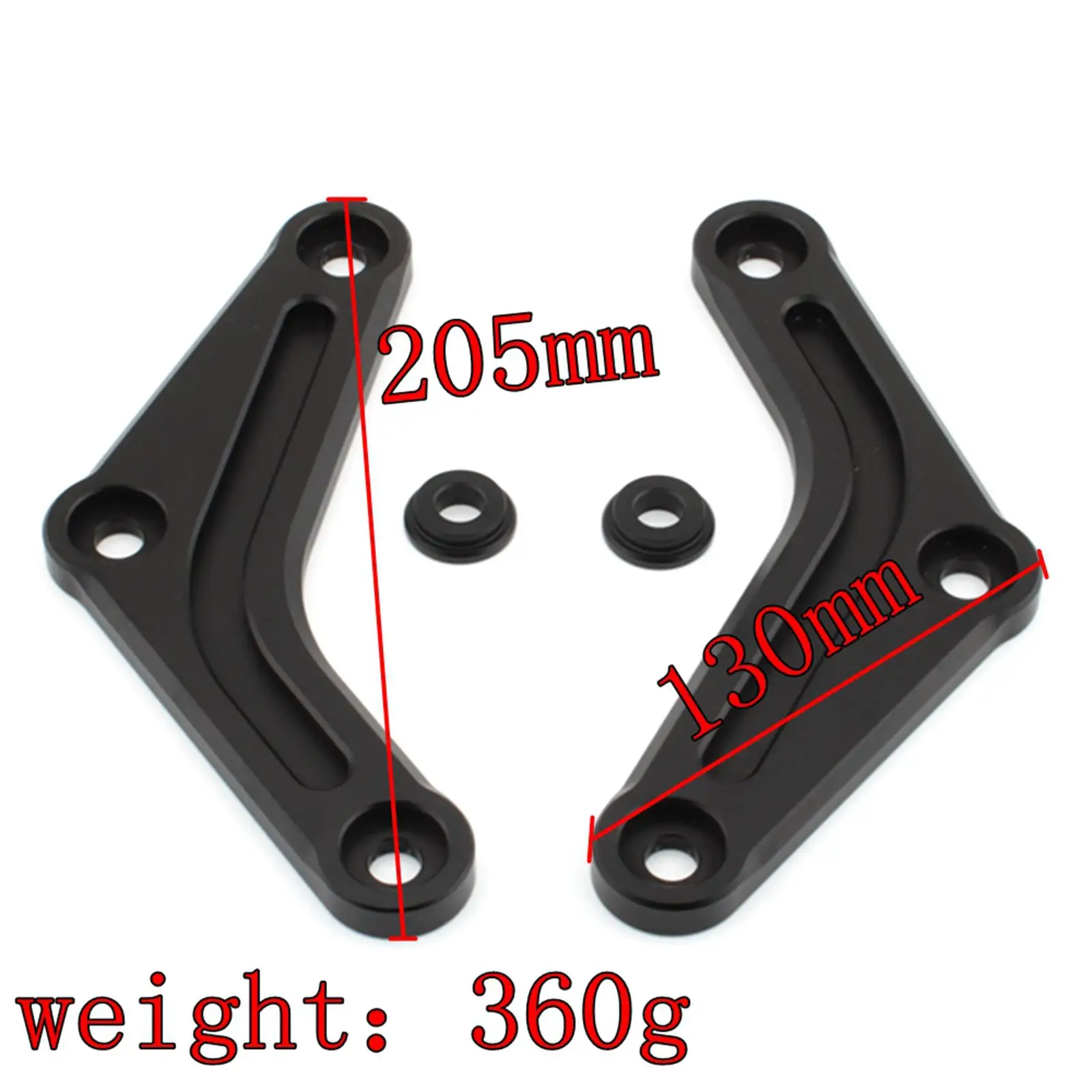 2 Pieces Rear Lowering Links for Kawasaki Ninja ZX4rr Easy Installation