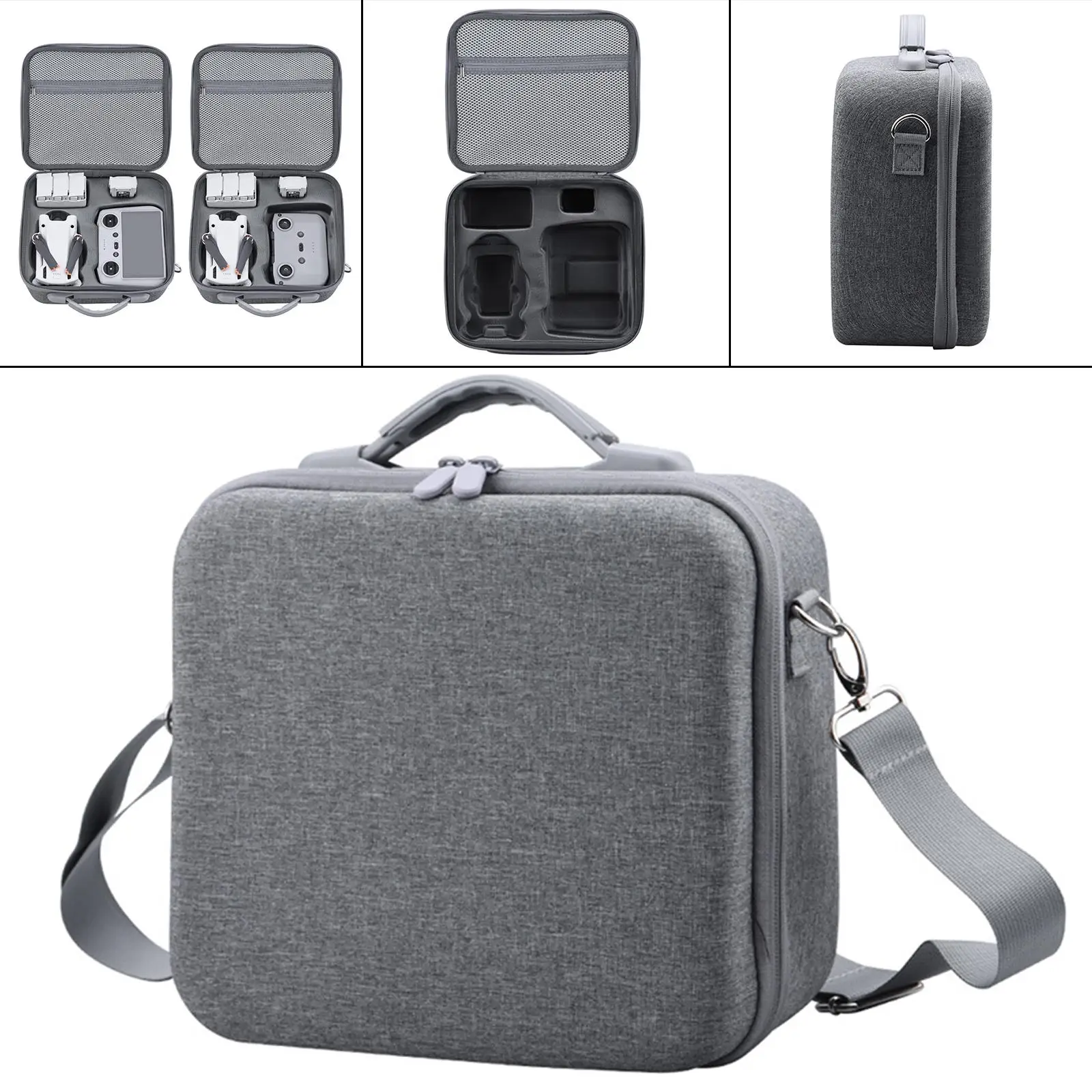 Travel Drone Carrying Case Protective Storage Case Travel Bag Remote Controller Case for DJI Mini 3 Pro Quadcopter Parts