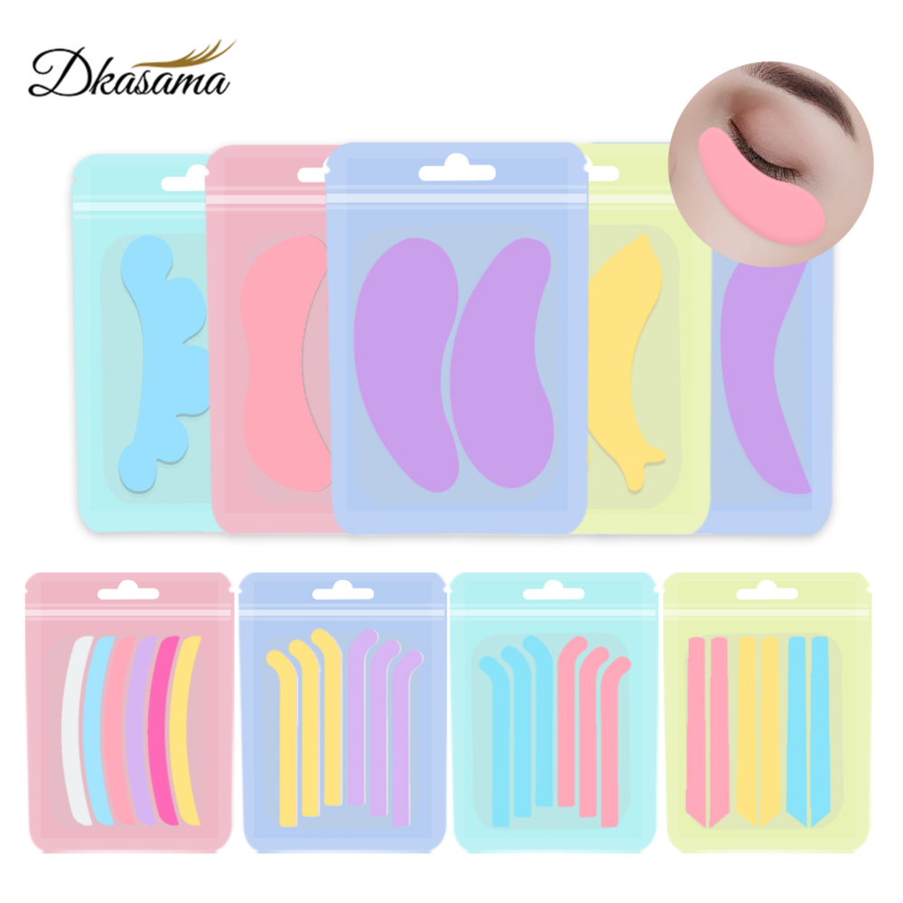 Best of Dkasama 1pack Reusable Eyelash Lifting Silicone Stripe Eye Patches Lifting Curler Pad Perm Ribbon Eyelash Extension Supplies Reviews & Tips