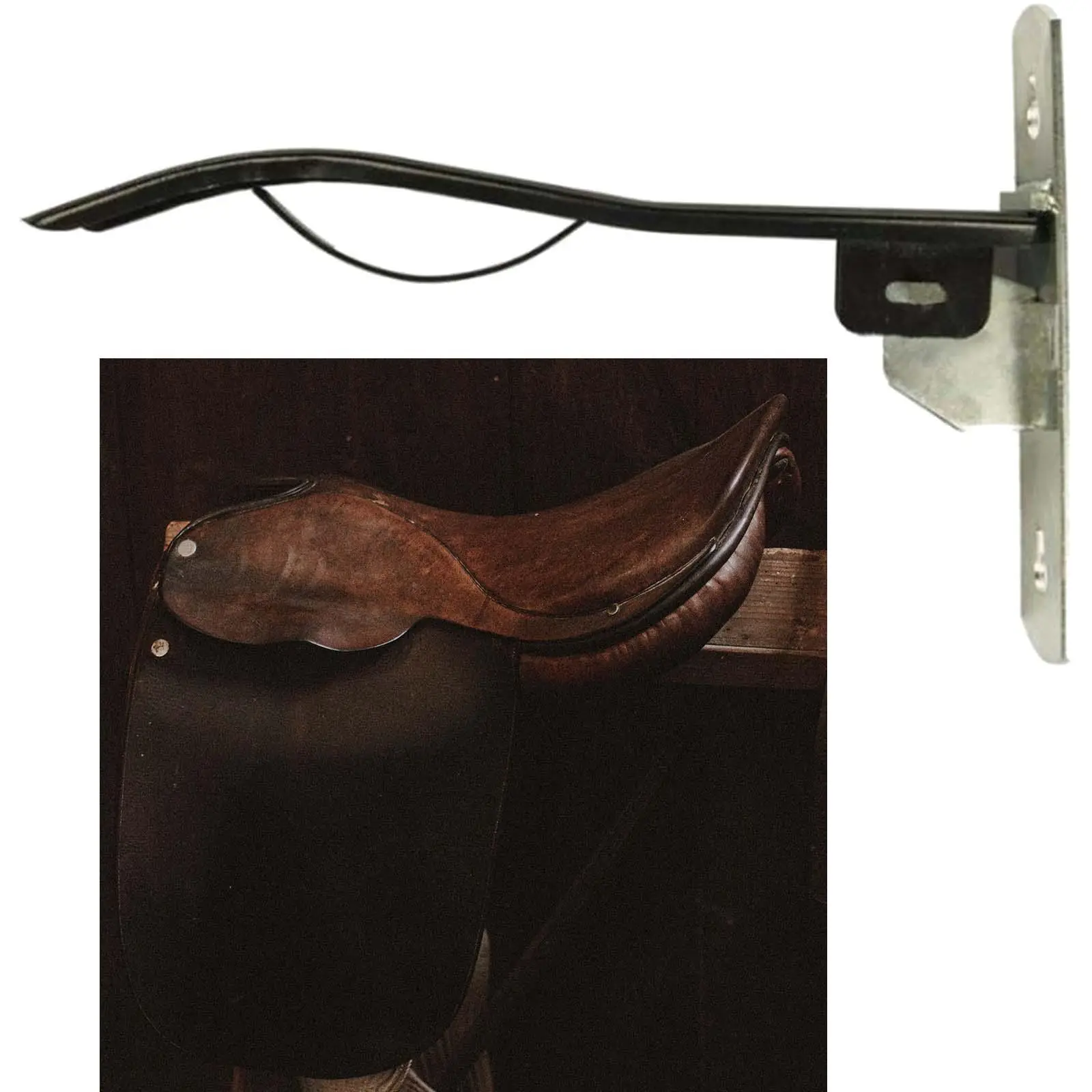 Collapsible Wall Mounted Saddle Holder Stand Equestrian Equipment Accessories Good Performance