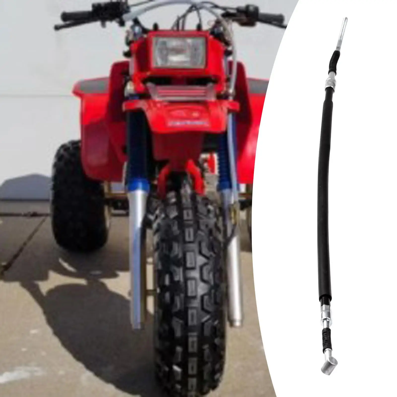 Foot Brake Cable Durable Supplies Easy to Install Direct Replaces Brake Rod for Honda Atc250ES 1985 Atc250SX 1985-1987