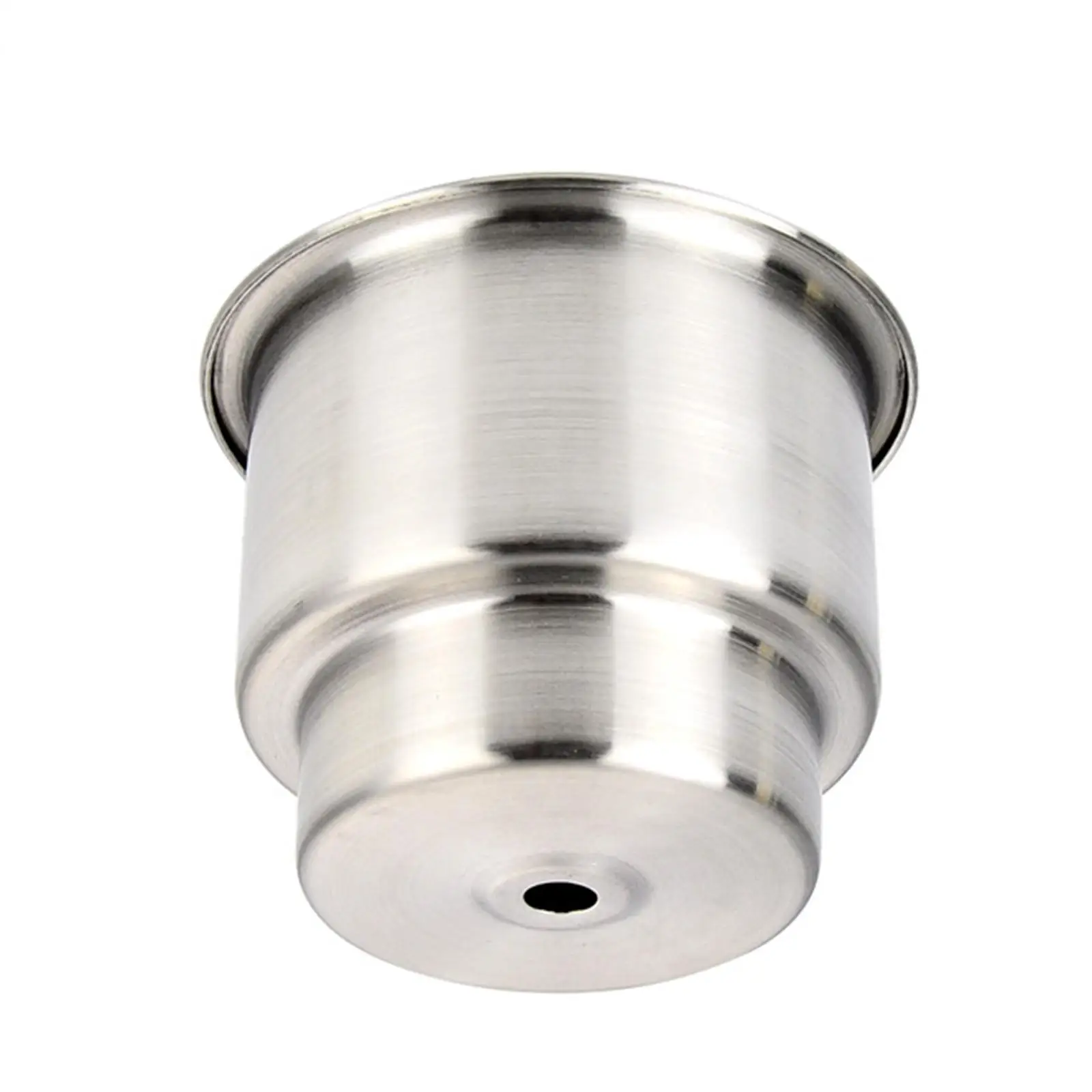 Cup Drink Holder Stainless Steel Recessed Drink Water Bottle Holder for Car Truck Boat RV Silver Color Car Accessories