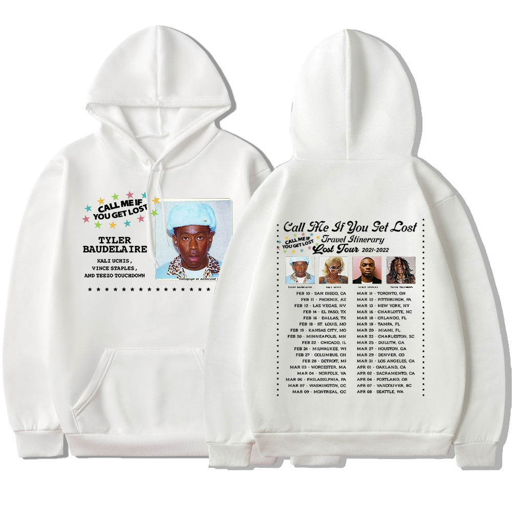 Title 6, Tyler The Creator Hoodies Call Me If You Get Lo...