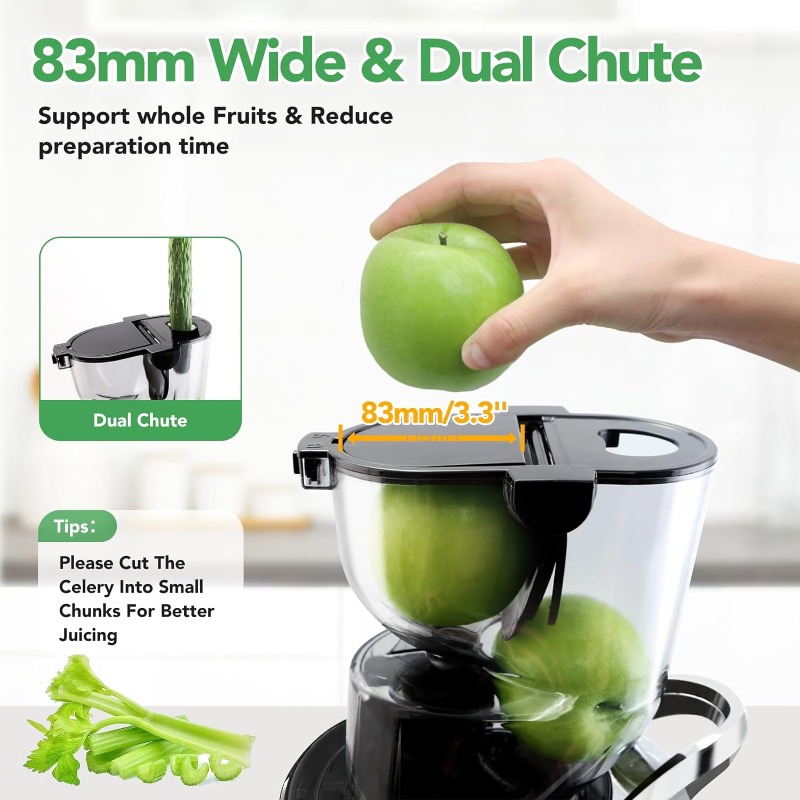 Title 11, Aeitto Cold Press Juicer, Whole Vertical Juicer...