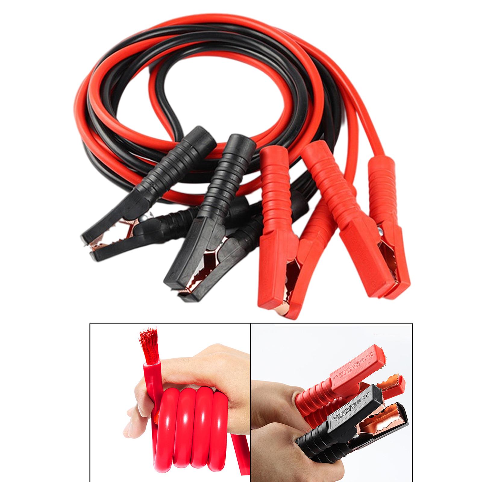 Car Jumper Booster Cable Battery Starter 4M for Car Trucks Bus Van RV Camper
