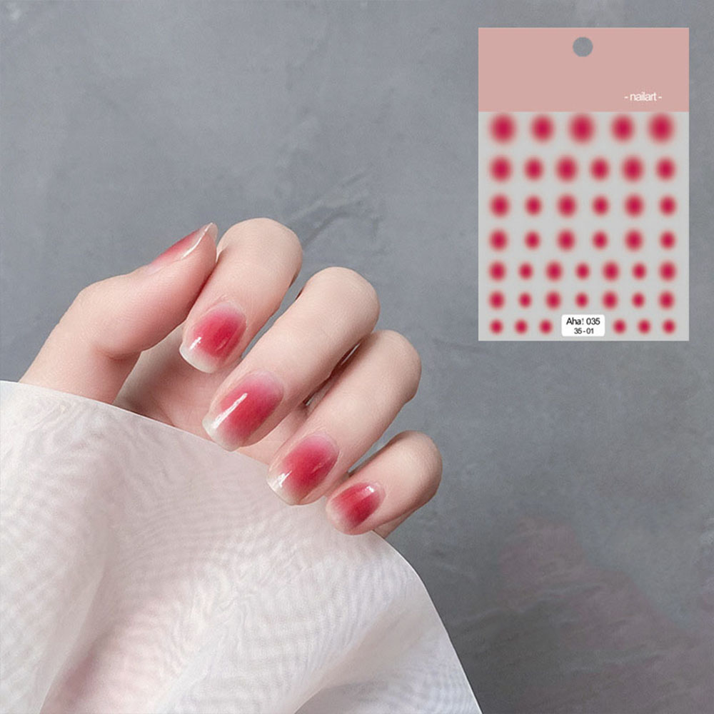 Best of 1PC Self Adhesive Nail Sticker 12 Colors Nail Wraps Dizzy Powder Blusher Nail Decals Decorations Manicure Accessories FY #1-3 Reviews & Tips - Image 3