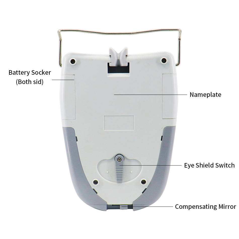 China Advanced Ophthalmic LY-9G New Version PD Meter Distance Digital Pupilometer LD VD 3 in 1 Full Function Optometry Test