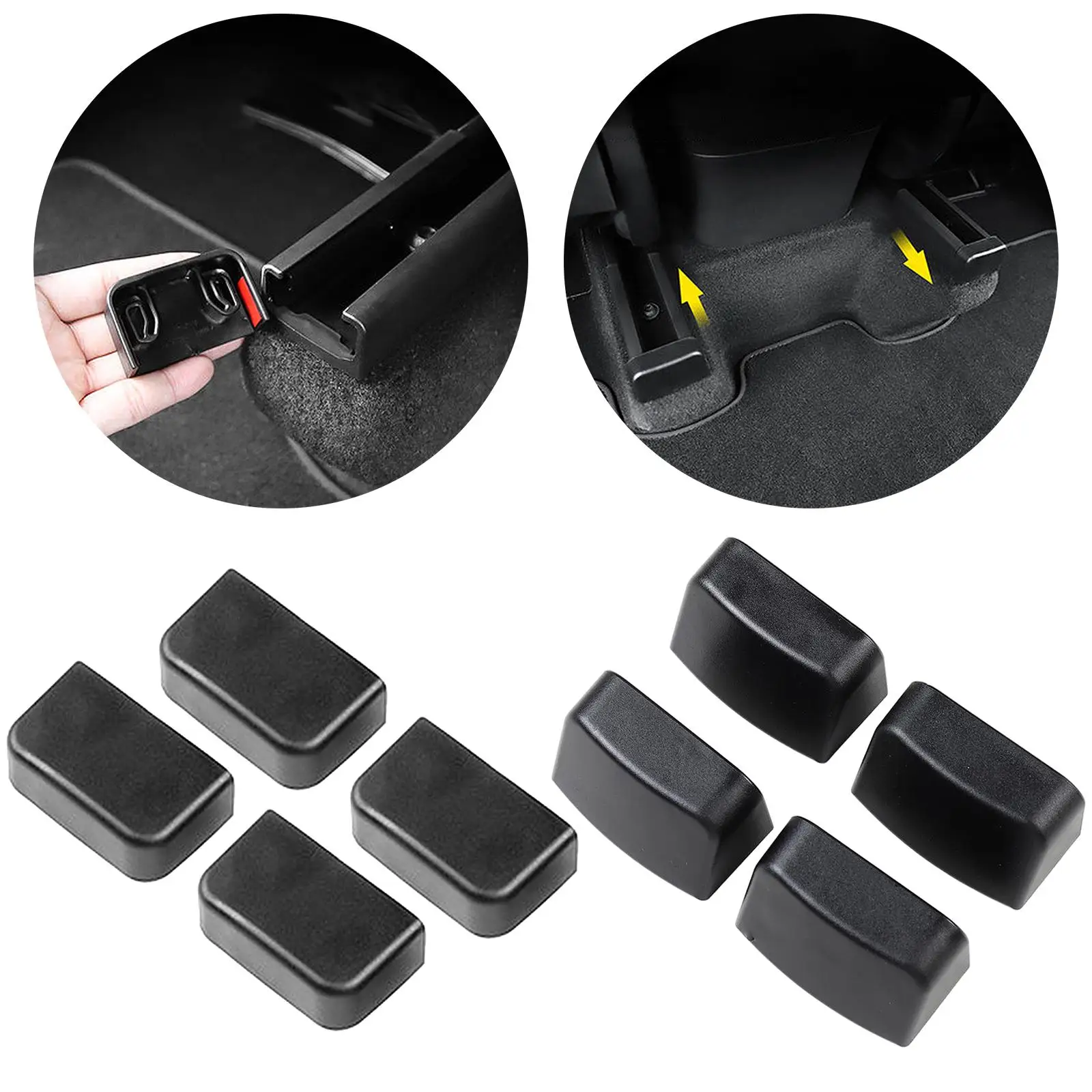 4x  Plugs  Auto Functional  Car Interior Rear Seat for /Y