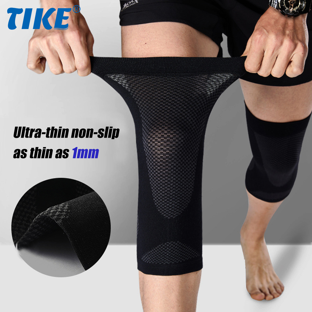 Best of TIKE Ultra Thin Knee Support Brace Sports Knee Pads, Unisex Gym Running Knee Protector Meniscus Arthritis Injury Ease Knee Pain Reviews & Tips