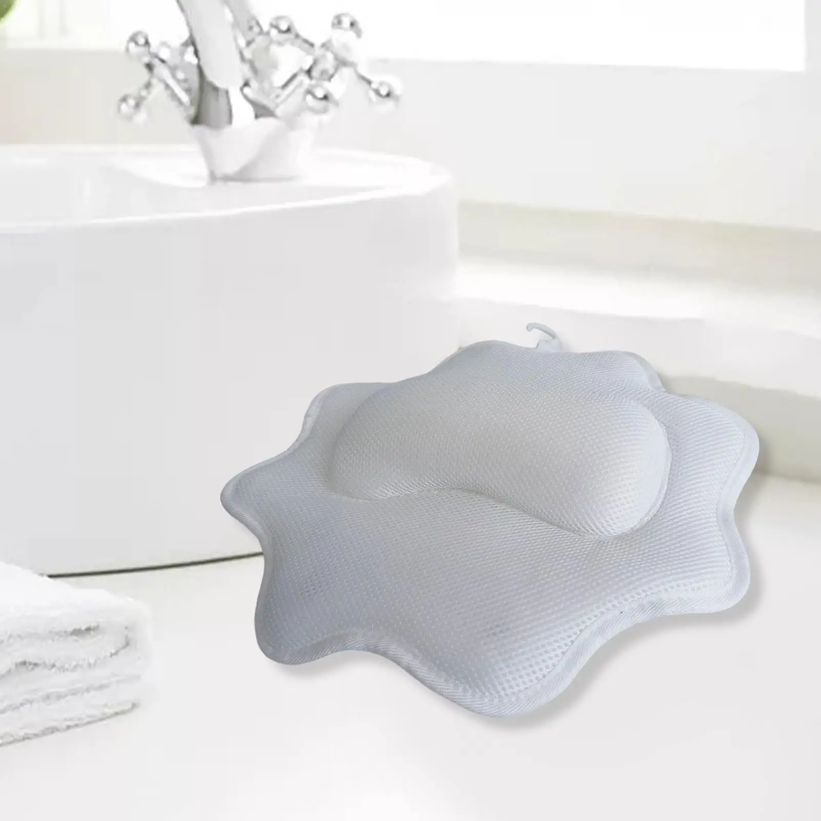 SPA Pillow Bath Tub Neck support Headrest Thickened Back Neck Support Pillow for SPA
