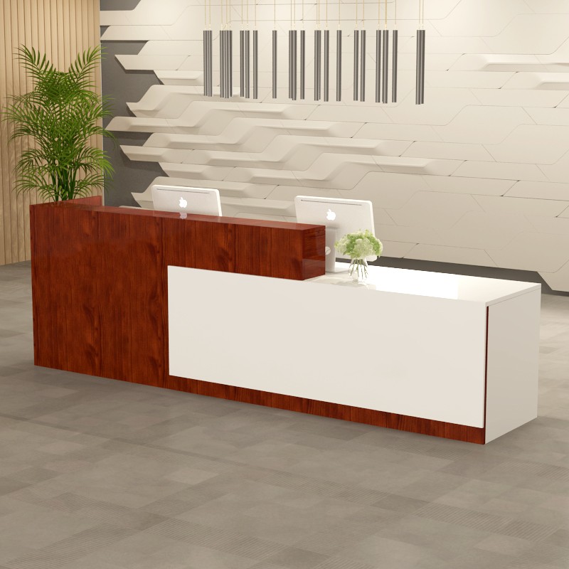 Description Picture 6 of itemVanity Workbench Reception Desk Console Cashiers Luxury Service Reception Desk Gaming Toonbank Receptie Office Furniture