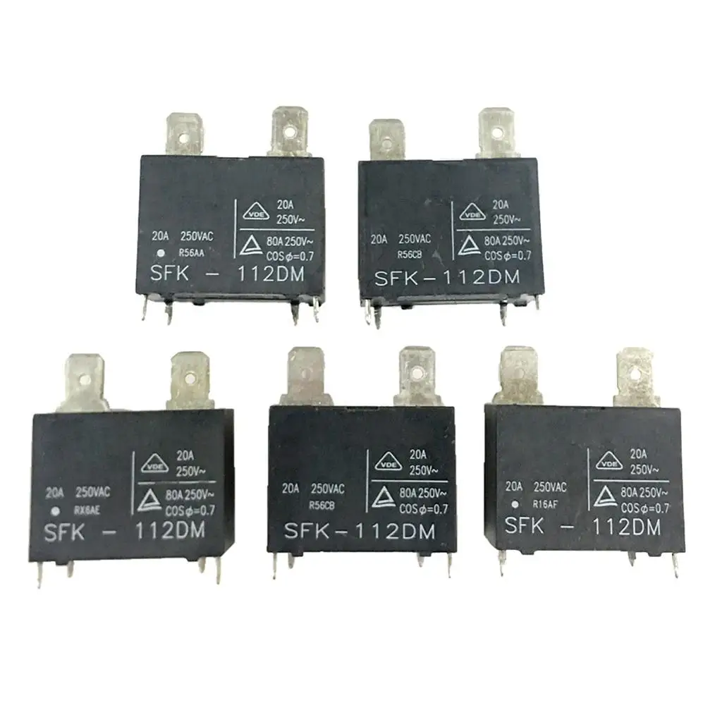 5pcs SFK-112DM SFK-11A 4 Pins Relay  Conditioner Parts Accessory