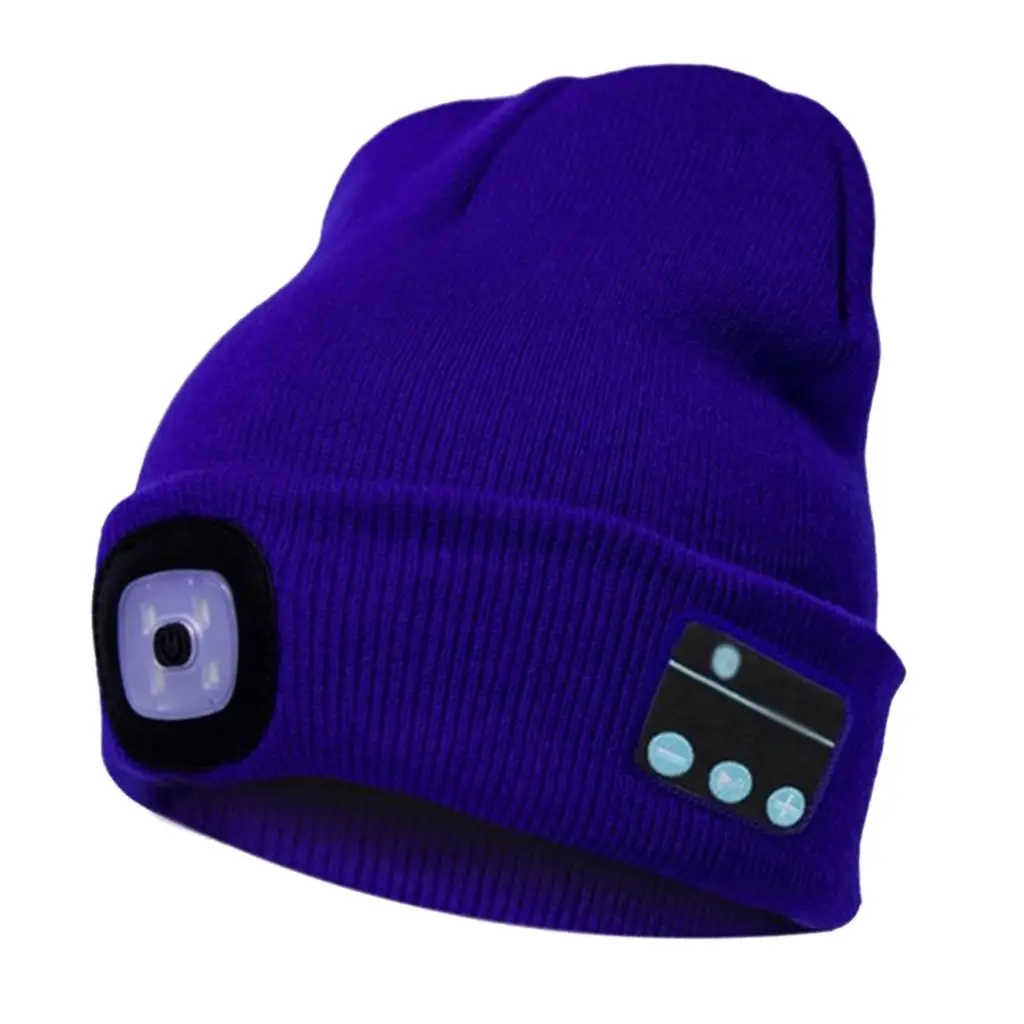  , Warm Gifts for Women Men with Stereo Speaker Headphone, Winter Knitting Beanie 