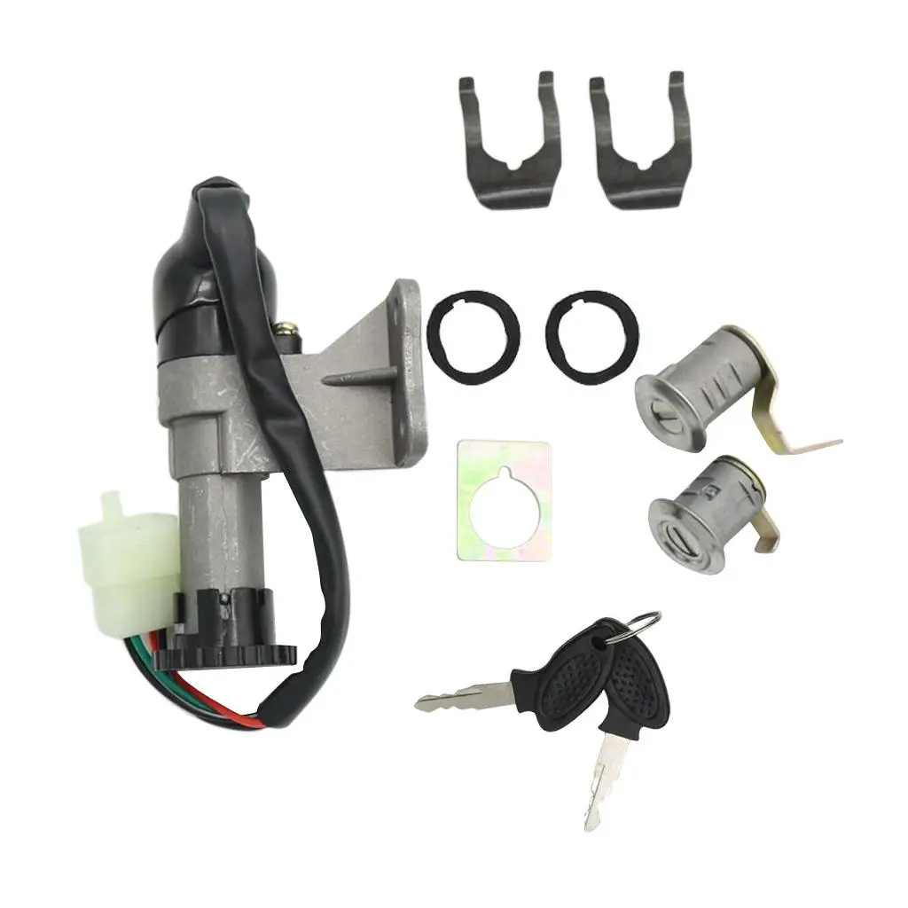 Ignition Key Switch for Chinese Scooter GY6 50-150cc Jonway