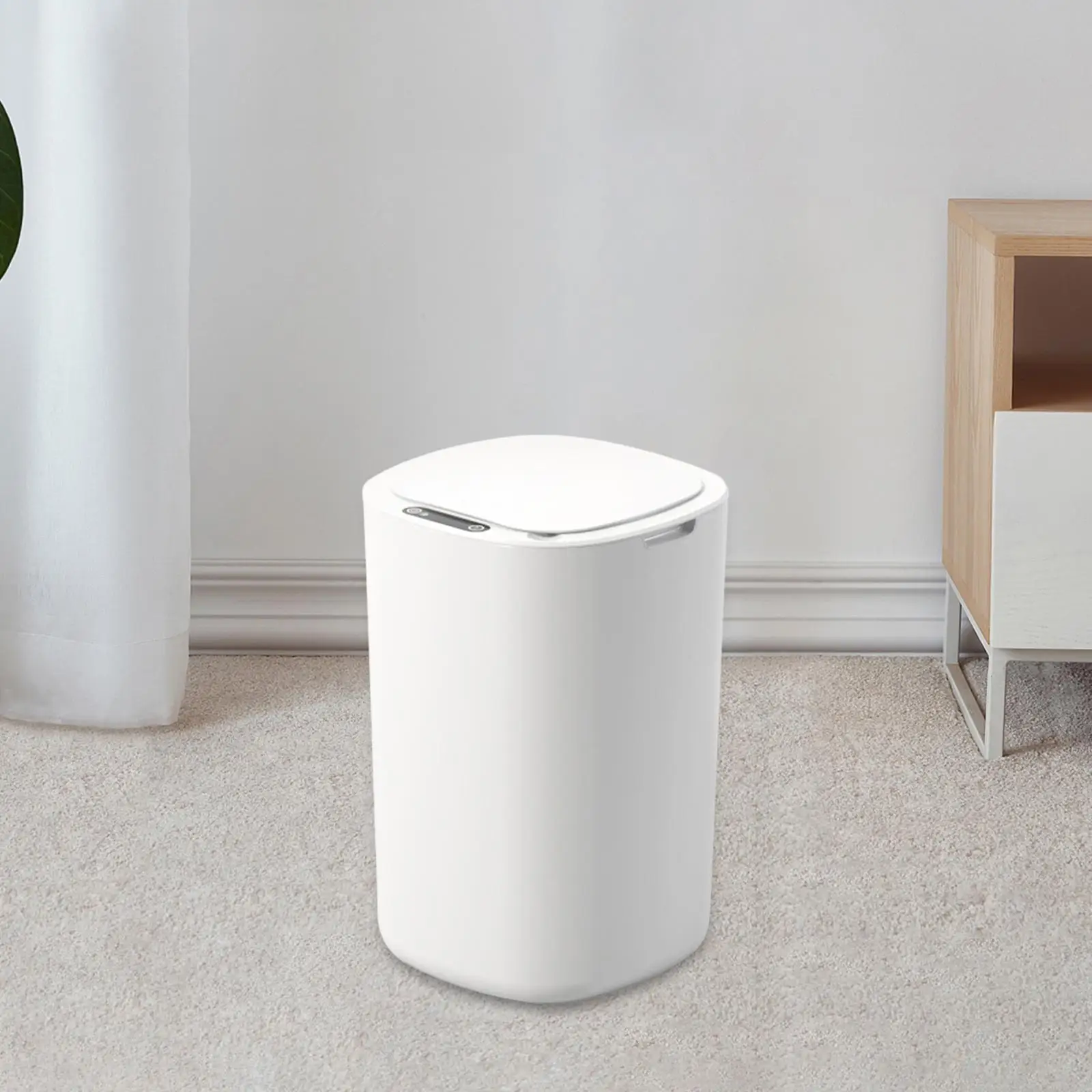 Automatic Trash Can Indoor Dustbin Waterproof Silent Opening and Closing Intelligent Induction Waste Bin Versatile Garbage Bin