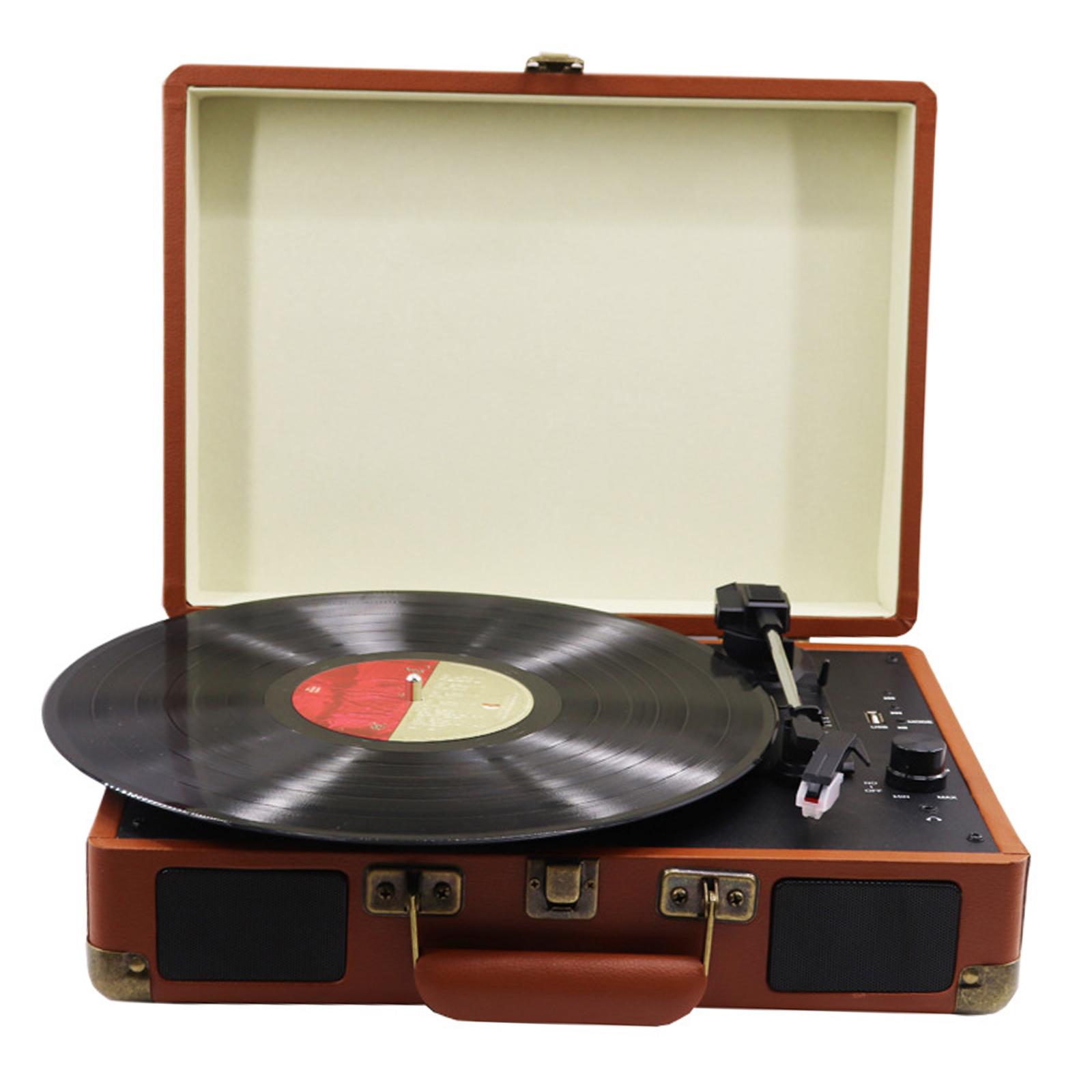 Title 6, Vinyl Record Player Gramophone Portable Turntab...