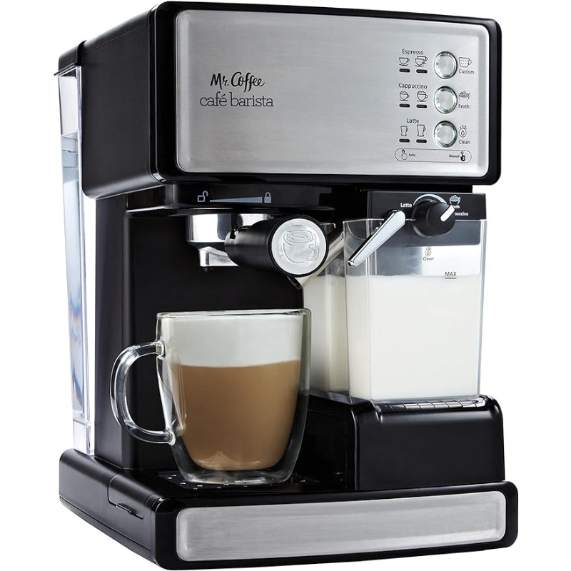 Title 1, Espresso and Cappuccino Machine, Programmable C...