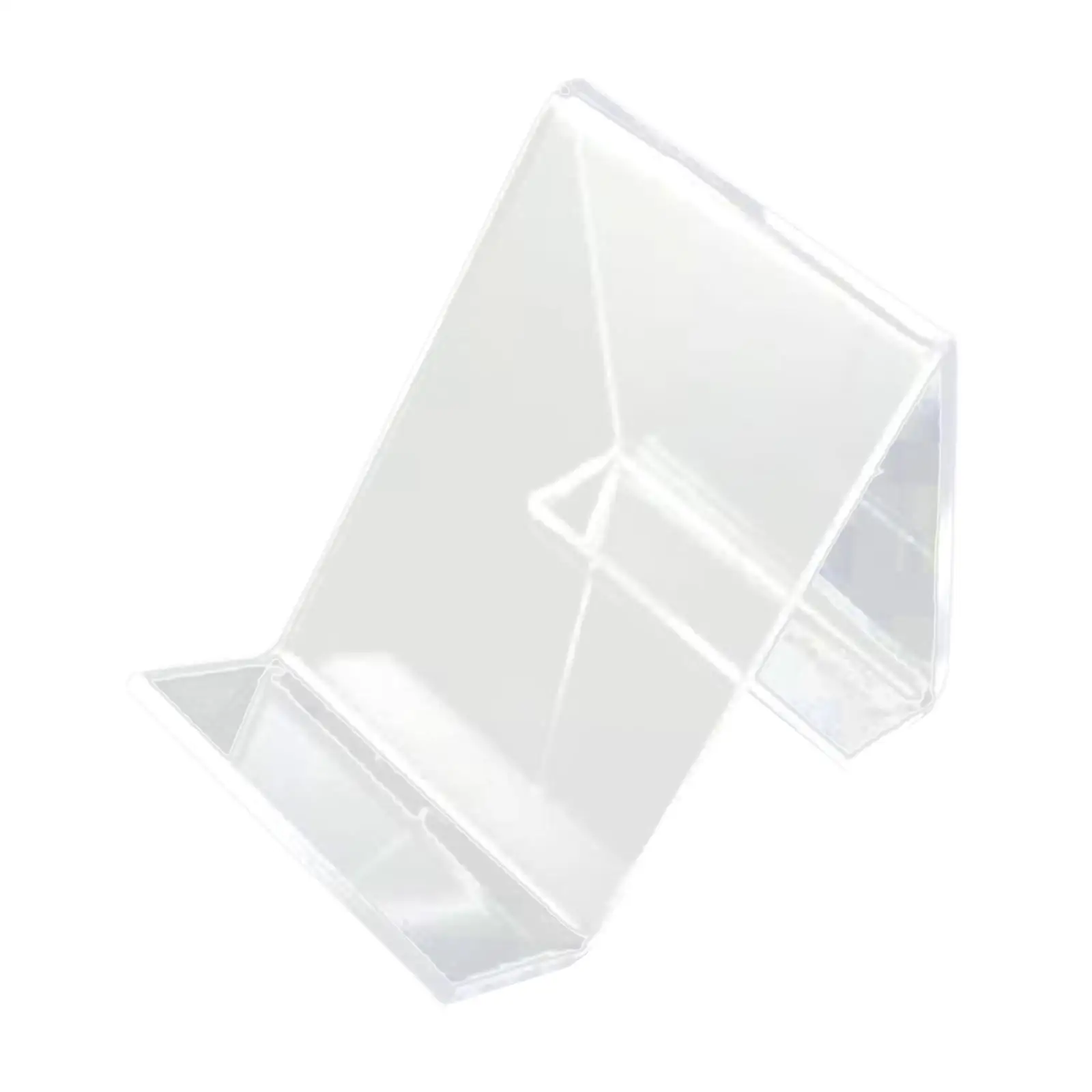 Desktop Mobile Phone Acrylic Stand Clear Holder Easy to Use Daily Use Displaying Collections