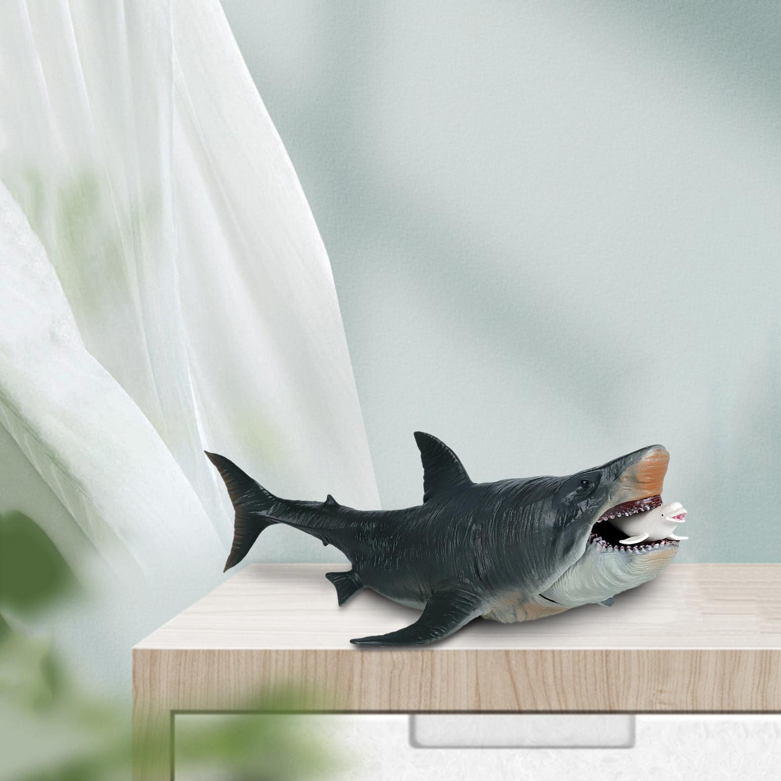 Shark Figure Megalodon Model Creature Animal Shark Toy for Party Favors Boys