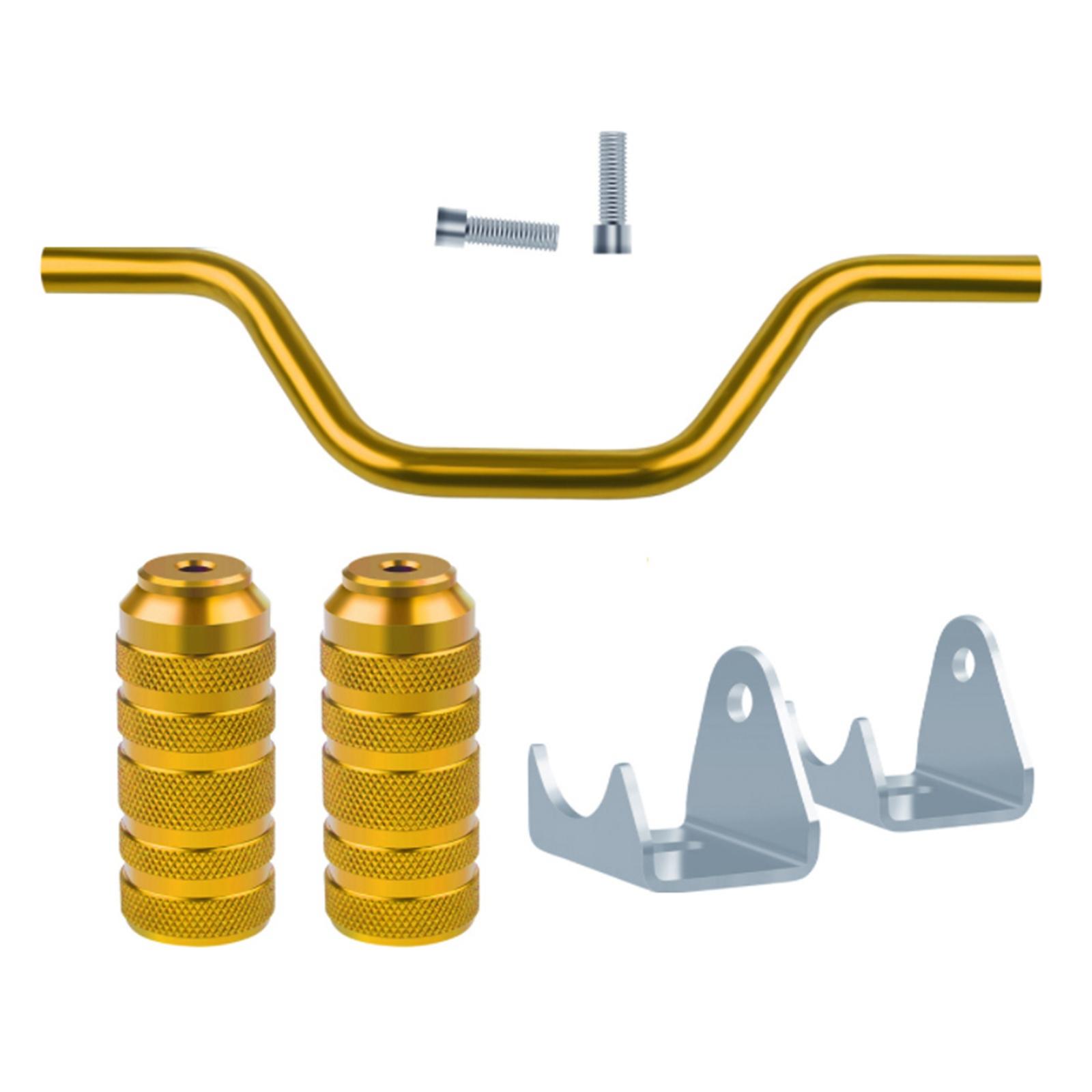 Universal Motorcycle Foot Pegs Pedals Parts Elbow Pedal Lever CNC Foot Rests for Moped Scooter Dirt Bike UTV ATV Motorbike