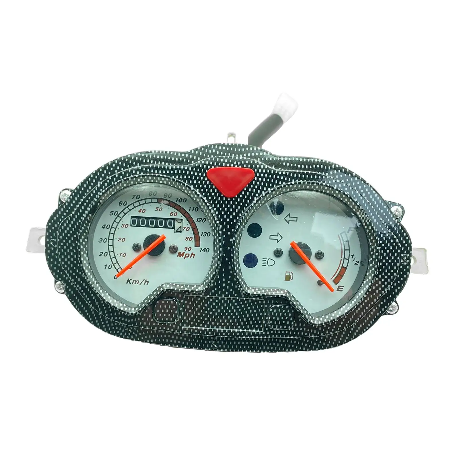 12 ATV Speedometer Gas  Battery Level Retro Instrument 7 Pins