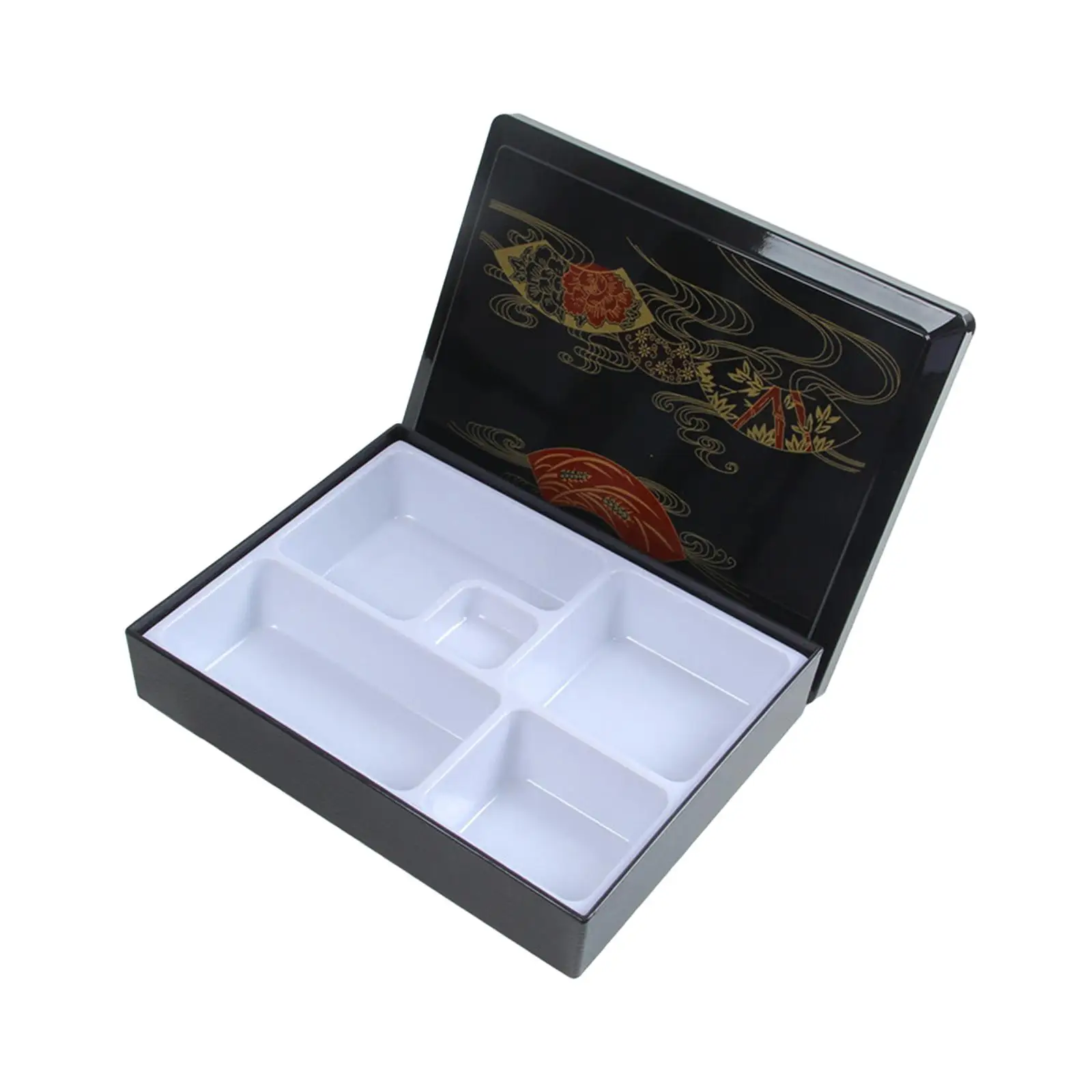Japanese Bento Box Traditional Bento Box for Office Home Sushi, Rice, Sauce