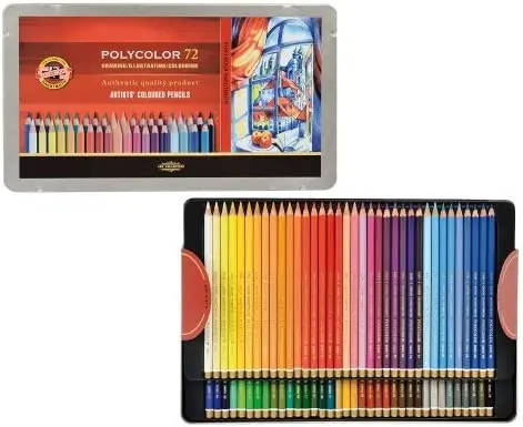 PENGXIANG 72 Colored Pencils Set,Quality Soft Core Colored Leads