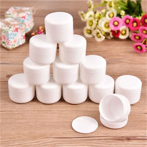 Best of 10pcs 10g 20g 50g 100g Plastic Empty Jars Lotion Face Cream Balm Lip Containers Cosmetics Sample Pots Liner Cap Make Up Bottles Reviews & Tips