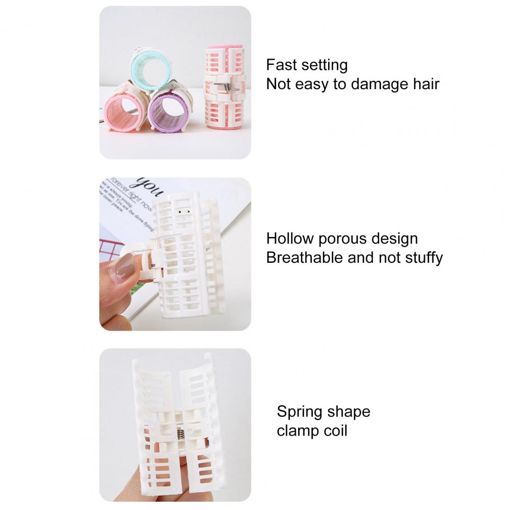 Description Picture 6 of item2Pcs Hair Styling Clip Natural Effect Increase Hair Volume Harmless Hair Root Fluffy Hair Fringe Curler Roller Daily Use