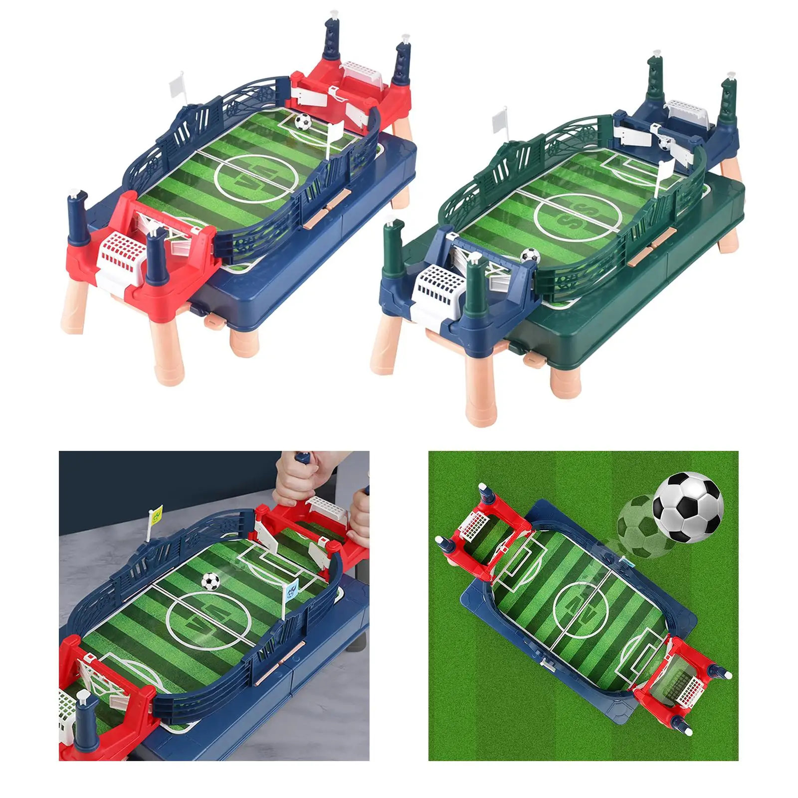 Portable Table Football Game Desktop Sport Board Play Ball for Children