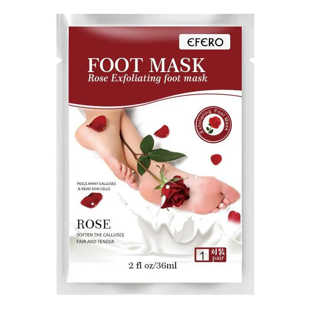 Exfoliating Peel Foot  Soft Removes Dead Skin Rough Heels Feet Care