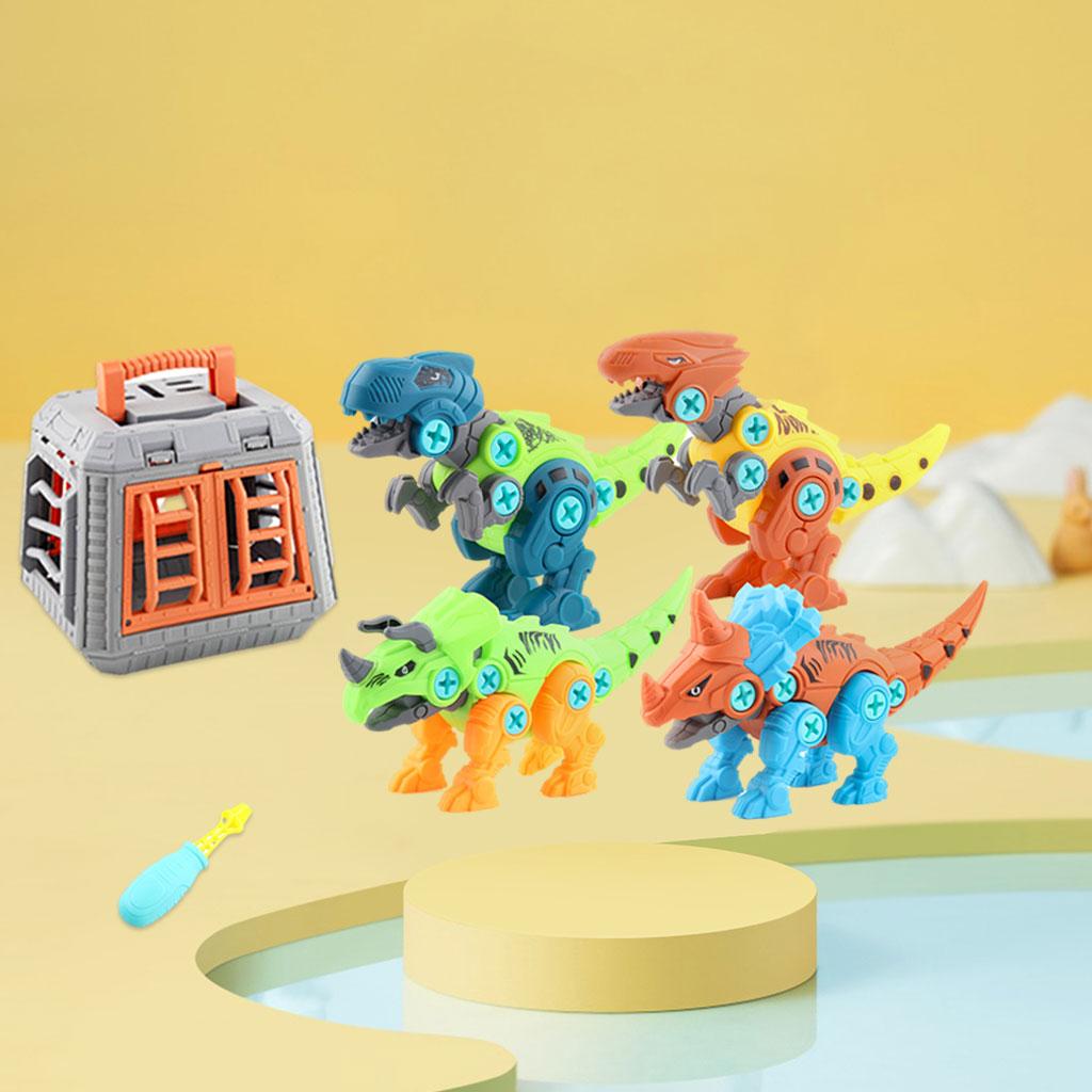 Take Apart Dinosaur Toys Playset for 3 4 5 6 7 8 Years Old Gifts Birthday