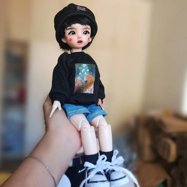 1/6 Bjd Doll with Clothes Suit and Wig New Type Boy Doll