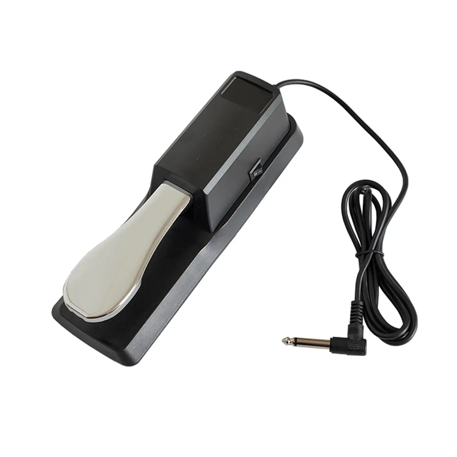 Keyboard Piano Pedal Polarity Switch Anti Slip Sustain Pedal for Training Repairing Performance Music Instrument Parts Exercise