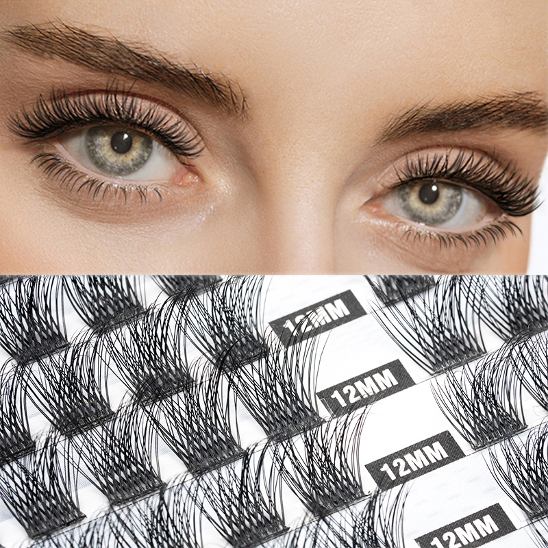 Best of ETVITE DIY Cluster Lashes Fluffy Volume Eyelash Extension Natural Segmented False Eyelashes Bundles Individual Lashes Reviews & Tips